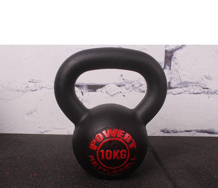 Cast Iron Paint Kettlebell – Men's & Women's Strength Training Dumbbell - As Fitness