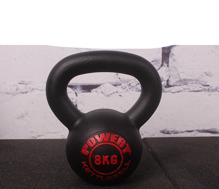 Cast Iron Paint Kettlebell – Men's & Women's Strength Training Dumbbell - As Fitness