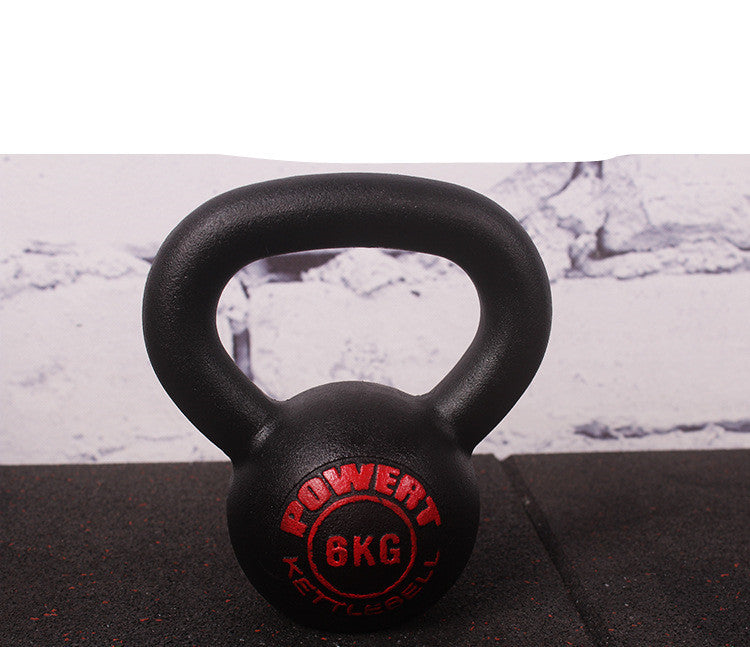 Cast Iron Paint Kettlebell – Men's & Women's Strength Training Dumbbell - As Fitness