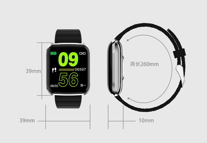 Multi-Mode Sport Smartwatch – GPS & Heart Rate Monitor - As Fitness