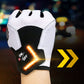 urn Auto-Sensing Sport Riding Gloves – LED Tactical Cycling Gloves - As Fitness