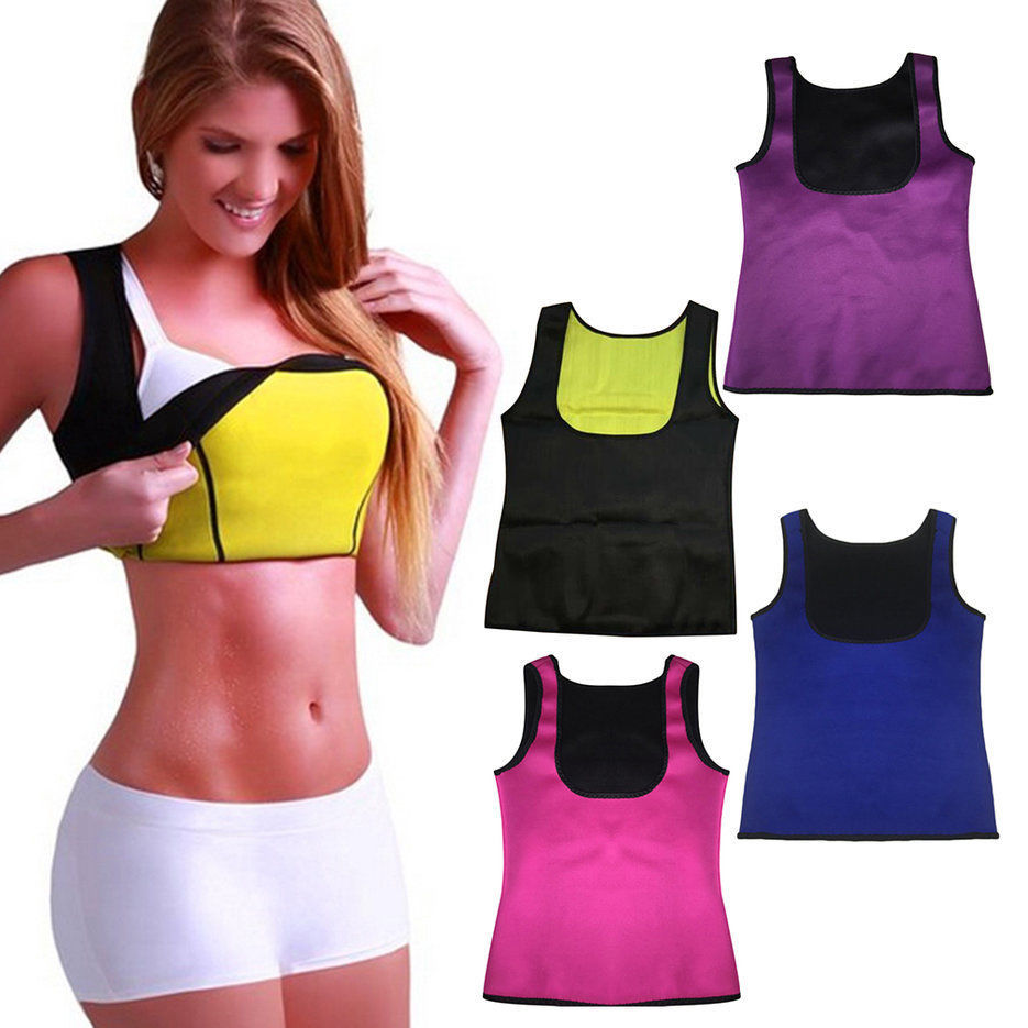 Women's Neoprene Waist Trainer – Body Sculpting Sauna Vest - As Fitness