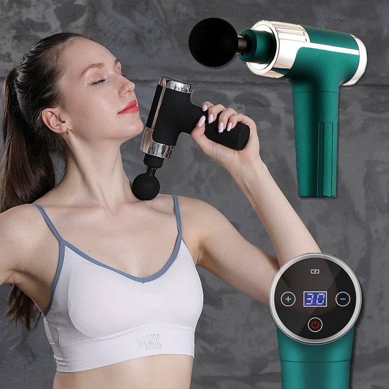 Mini Fascia Gun – Portable Fitness Massager for Muscle Relaxation & Recovery - As Fitness