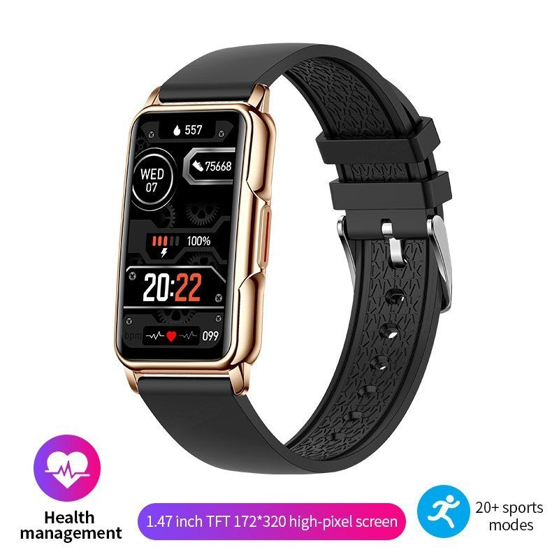 Outdoor Smart Sport Bracelet – Multi-functional Health Monitoring Watch for Women - As Fitness