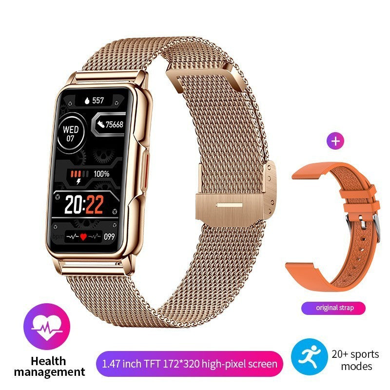 Outdoor Smart Sport Bracelet – Multi-functional Health Monitoring Watch for Women - As Fitness