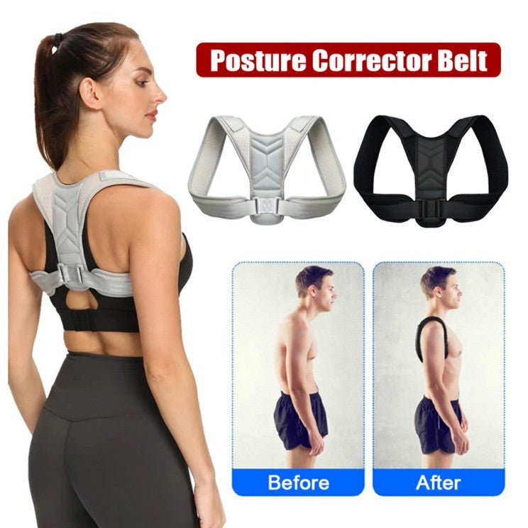 Back Clavicle Orthotics Band Anti-Humpback Posture Bunion Corrector Sitting Position Rectifier - As Fitness